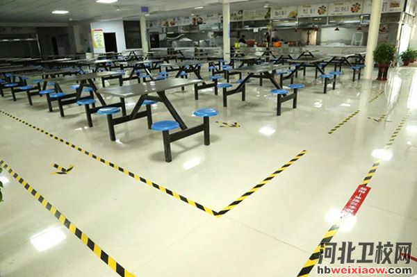 石家莊花都形象藝術(shù)學(xué)校食堂