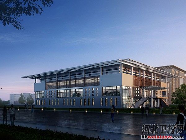 保定幼兒師范學校體育館效果圖