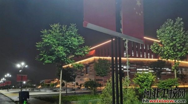 石家莊信息工程職業(yè)學(xué)院夜景